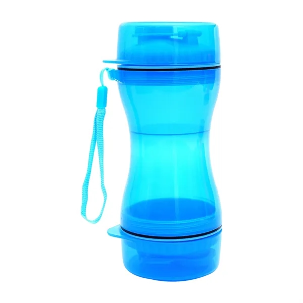 2 in 1 Pet Food Water Bottle With Bowl - 2 in 1 Pet Food Water Bottle With Bowl - Image 5 of 7