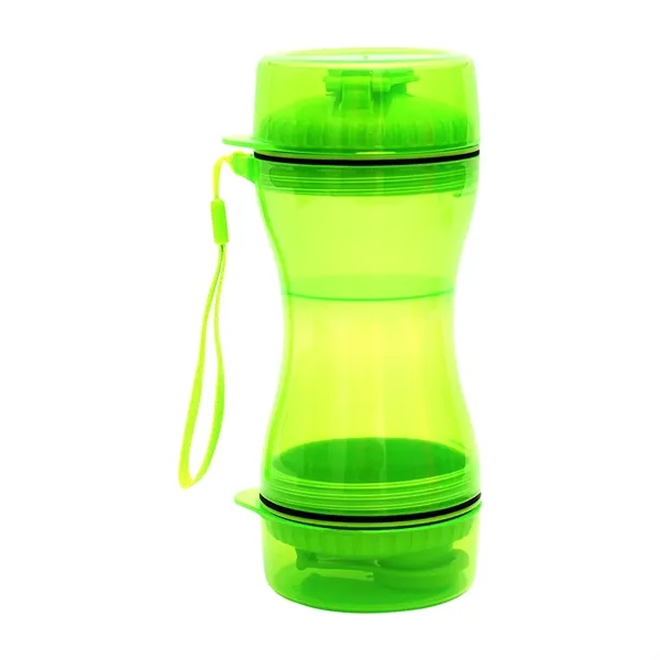 2 in 1 Pet Food Water Bottle With Bowl - 2 in 1 Pet Food Water Bottle With Bowl - Image 7 of 7