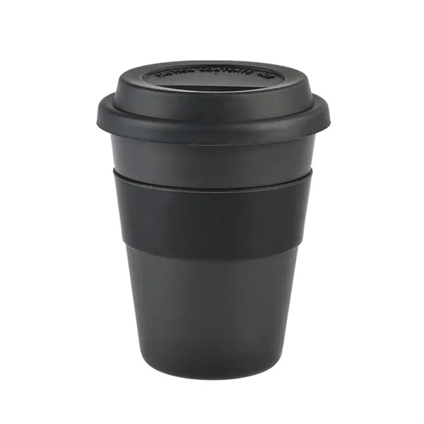 12 oz Coffee Mug with Silicone Lid & Band - 12 oz Coffee Mug with Silicone Lid & Band - Image 4 of 17