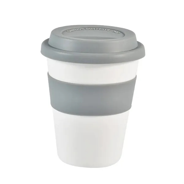 12 oz Coffee Mug with Silicone Lid & Band - 12 oz Coffee Mug with Silicone Lid & Band - Image 10 of 17