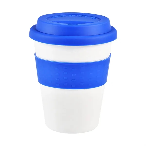 12 oz Coffee Mug with Silicone Lid & Band - 12 oz Coffee Mug with Silicone Lid & Band - Image 15 of 17