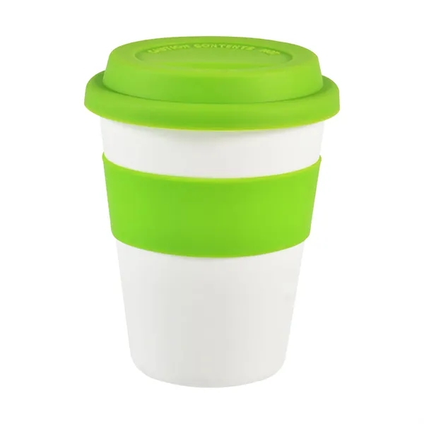 12 oz Coffee Mug with Silicone Lid & Band - 12 oz Coffee Mug with Silicone Lid & Band - Image 16 of 17
