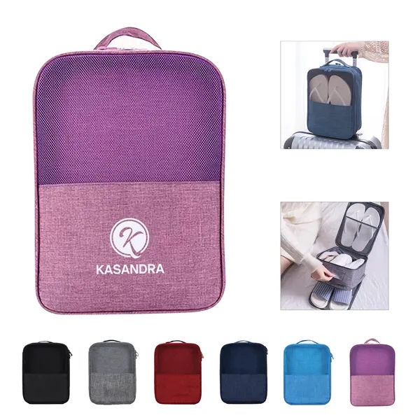 3 Compartment Shoe Bag - 3 Compartment Shoe Bag - Image 0 of 3