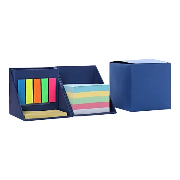 Sticky Notes Cube Box With Pen Holder - Sticky Notes Cube Box With Pen Holder - Image 8 of 9