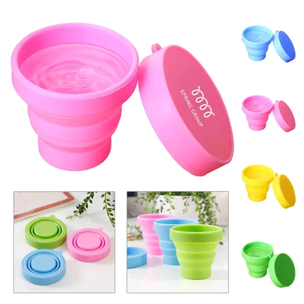 Portable Collapsible Silicone Cup - Portable Collapsible Silicone Cup - Image 0 of 3