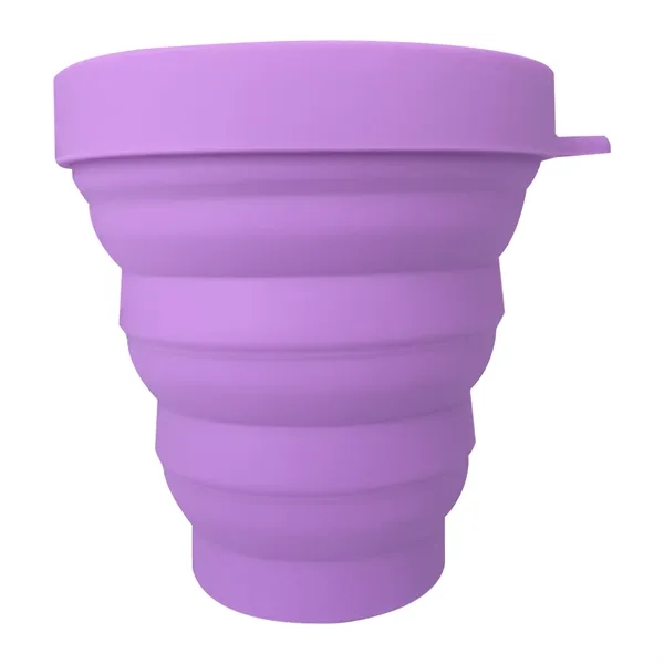 Portable Collapsible Silicone Cup - Portable Collapsible Silicone Cup - Image 2 of 3