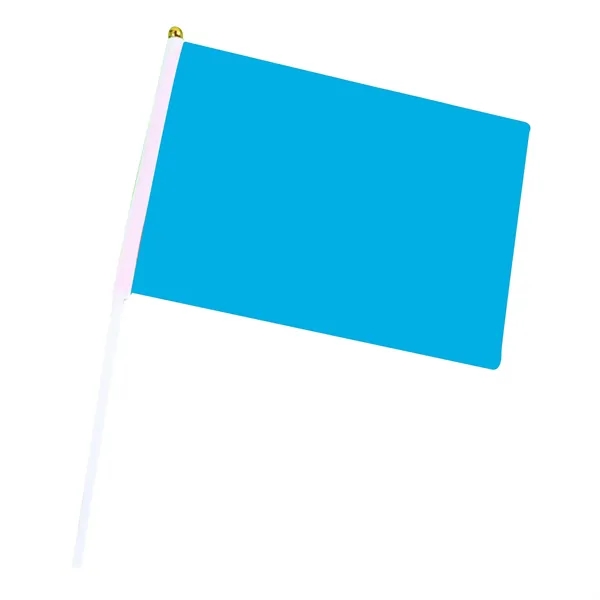 Full Color Polyester Stick Flag - Full Color Polyester Stick Flag - Image 10 of 11