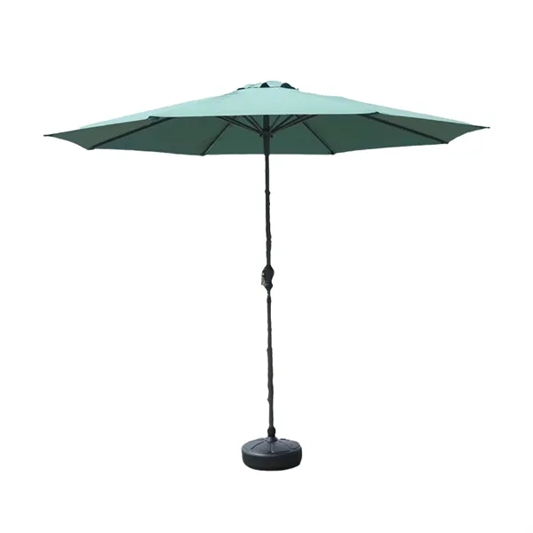 9 Feet Outdoor Metal Central Pillar Umbrella - 9 Feet Outdoor Metal Central Pillar Umbrella - Image 3 of 3