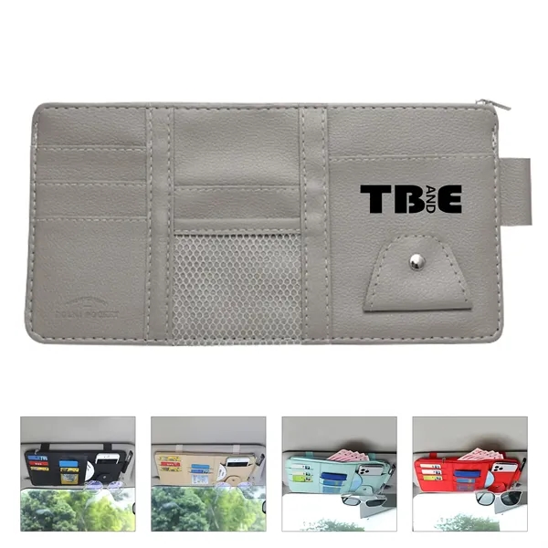 Car Sun Visor Point Pocket Organizer - Car Sun Visor Point Pocket Organizer - Image 0 of 14