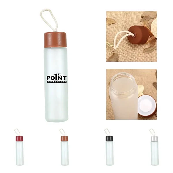 12oz Frosted glass bottle - 12oz Frosted glass bottle - Image 0 of 3