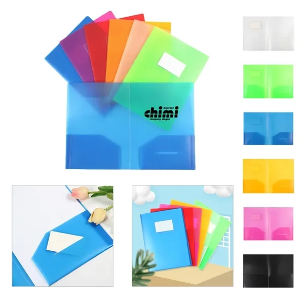 A4 Size Plastic File Folder