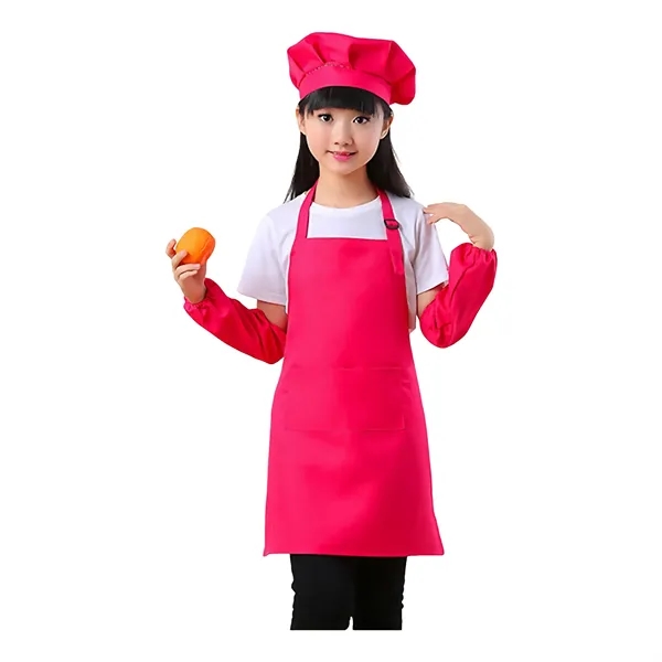 Kids Apron and Chef Hat Set - Kids Apron and Chef Hat Set - Image 1 of 3