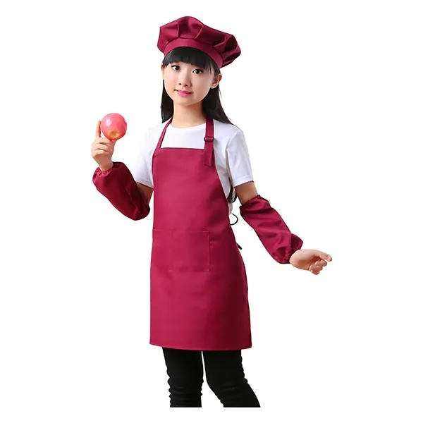 Kids Apron and Chef Hat Set - Kids Apron and Chef Hat Set - Image 3 of 3
