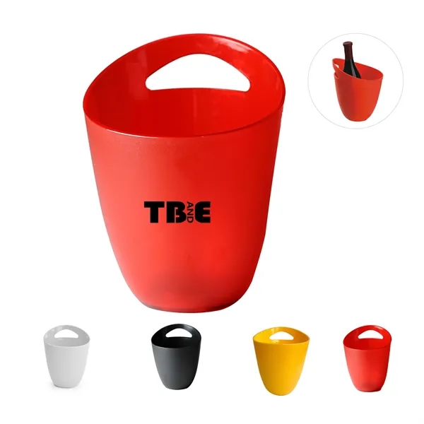 Plastic Ice Bucket - Plastic Ice Bucket - Image 0 of 3