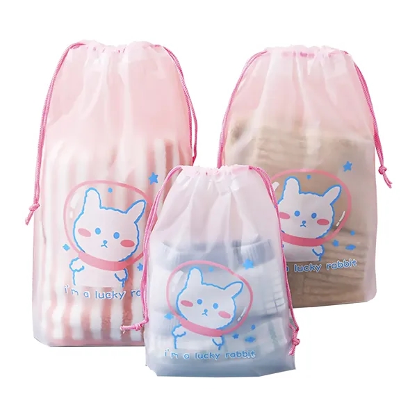 Portable Drawstring Storage Bag Travel Organizer - Portable Drawstring Storage Bag Travel Organizer - Image 4 of 6