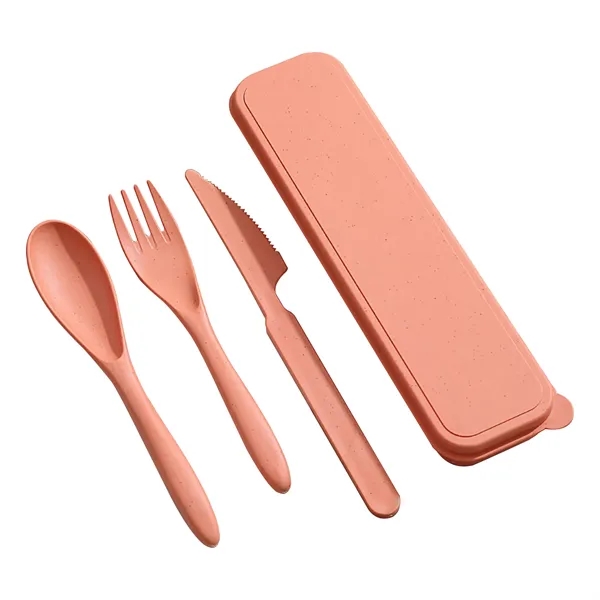 3pcs Portable Cutlery Tableware - 3pcs Portable Cutlery Tableware - Image 5 of 5