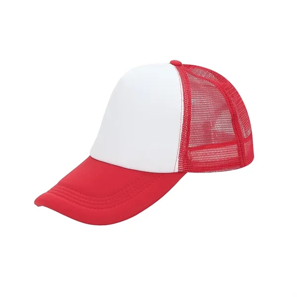 Two Tone Foam Trucker Mesh Cap - Two Tone Foam Trucker Mesh Cap - Image 3 of 29