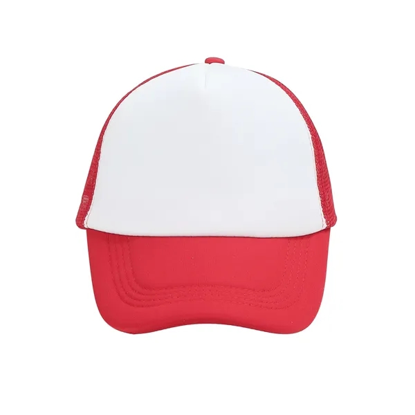 Two Tone Foam Trucker Mesh Cap - Two Tone Foam Trucker Mesh Cap - Image 11 of 29