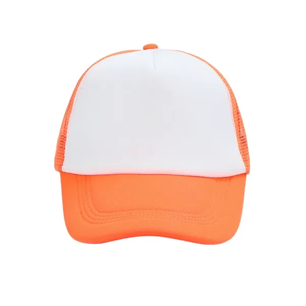 Two Tone Foam Trucker Mesh Cap - Two Tone Foam Trucker Mesh Cap - Image 17 of 29