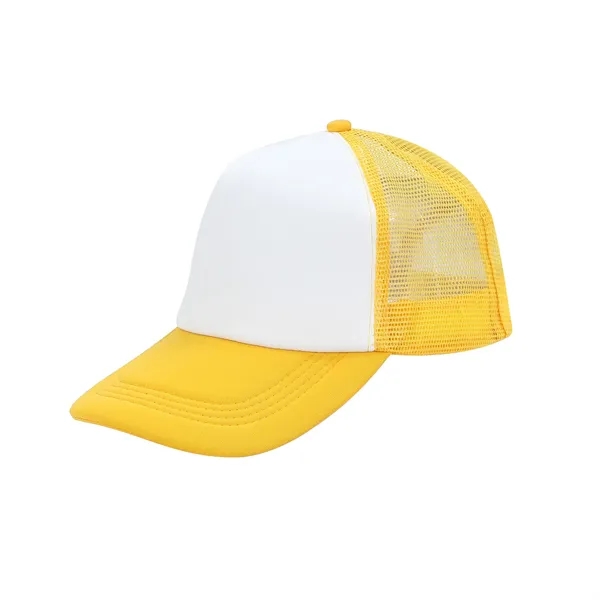 Two Tone Foam Trucker Mesh Cap - Two Tone Foam Trucker Mesh Cap - Image 21 of 29