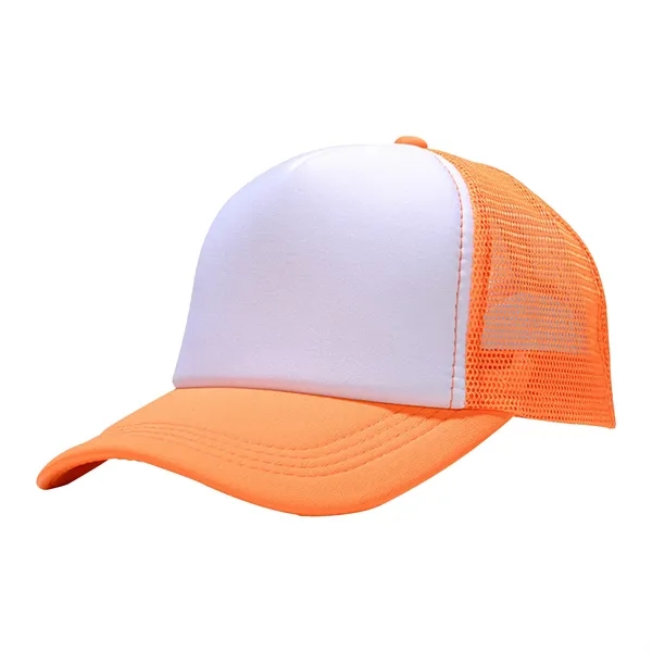 Two Tone Foam Trucker Mesh Cap - Two Tone Foam Trucker Mesh Cap - Image 23 of 29