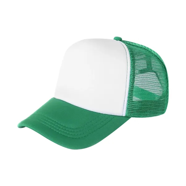 Two Tone Foam Trucker Mesh Cap - Two Tone Foam Trucker Mesh Cap - Image 27 of 29
