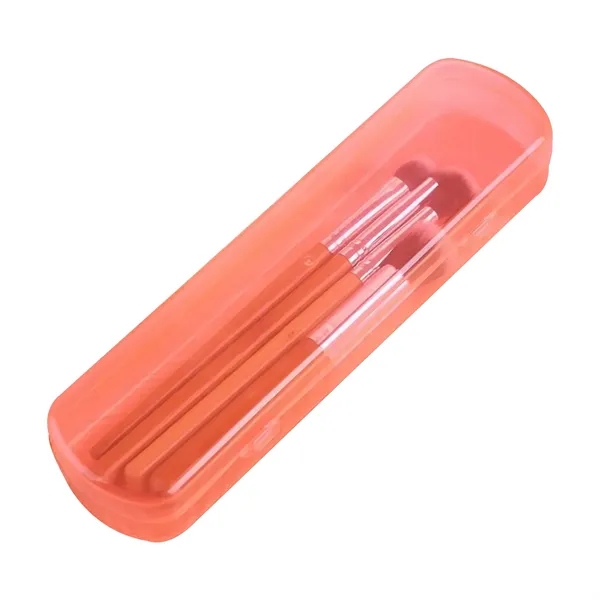 Little Translucent Student Pencil Case - Little Translucent Student Pencil Case - Image 2 of 3