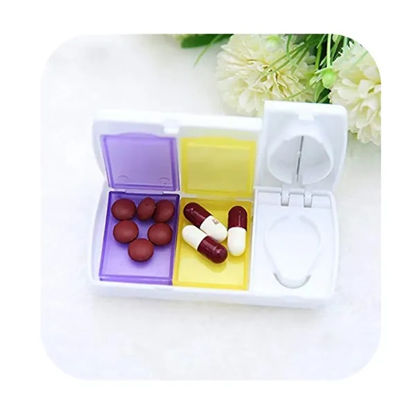 Mini Pill Box Case With Compartments - Mini Pill Box Case With Compartments - Image 3 of 14