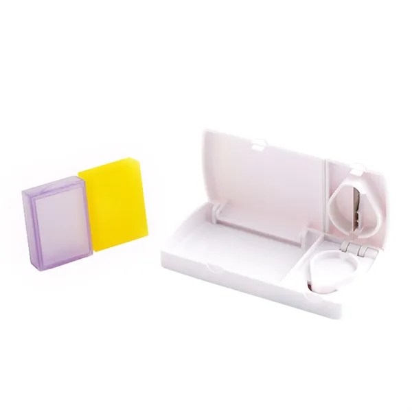 Mini Pill Box Case With Compartments - Mini Pill Box Case With Compartments - Image 7 of 14