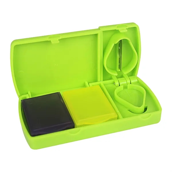 Mini Pill Box Case With Compartments - Mini Pill Box Case With Compartments - Image 14 of 14