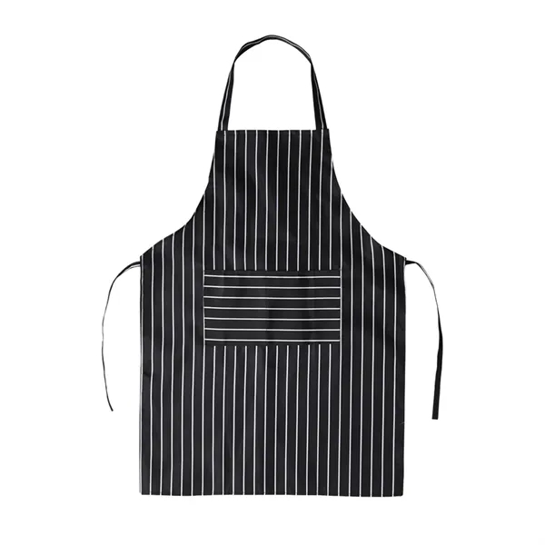 Striped Apron with Two Pockets - Striped Apron with Two Pockets - Image 5 of 11