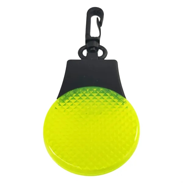 Cycling Safety LED Reflector Keychain for Backpack - Cycling Safety LED Reflector Keychain for Backpack - Image 1 of 3