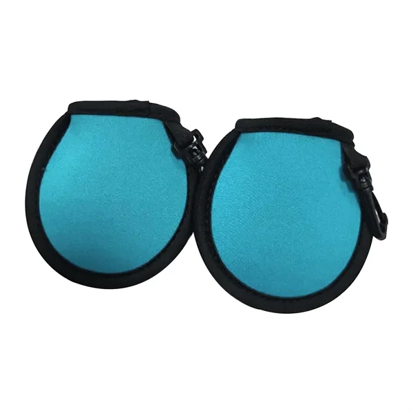 Neoprene Golf Ball Cleaning Pouch - Neoprene Golf Ball Cleaning Pouch - Image 2 of 3