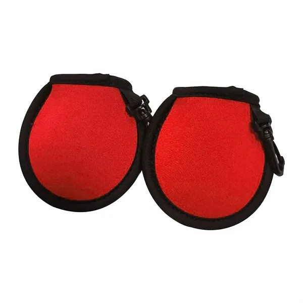 Neoprene Golf Ball Cleaning Pouch - Neoprene Golf Ball Cleaning Pouch - Image 3 of 3