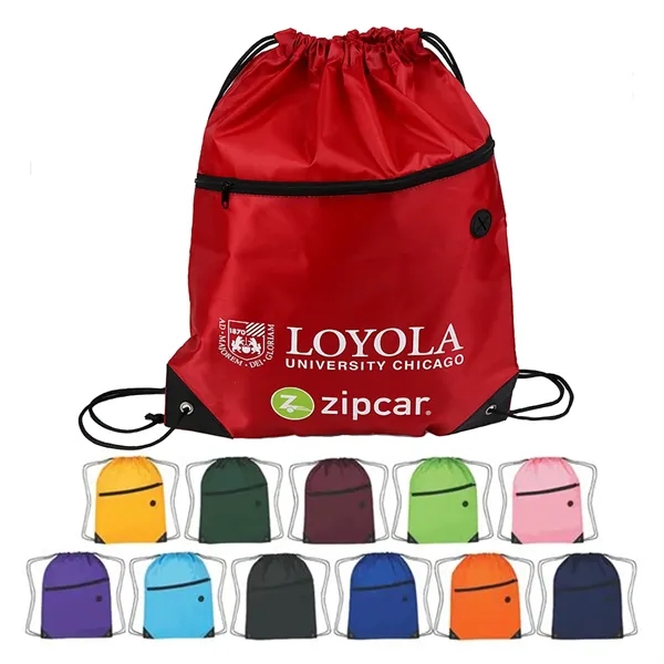 210D Hit Sports Pack With Front Zipper - 210D Hit Sports Pack With Front Zipper - Image 0 of 6