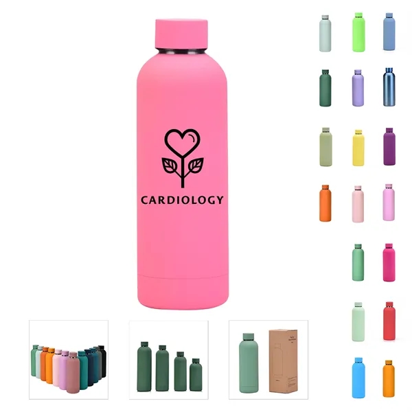 17 oz. Berry Stainless Steel Water Bottles - 17 oz. Berry Stainless Steel Water Bottles - Image 0 of 3