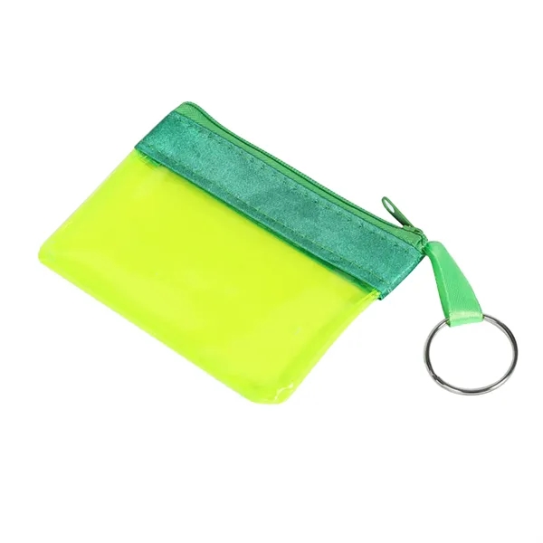 Mini Zippered PVC Pouch - Mini Zippered PVC Pouch - Image 1 of 8