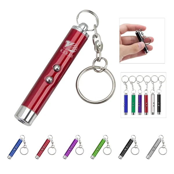 Mini Cat Pointer Flashlight Keychain - Mini Cat Pointer Flashlight Keychain - Image 0 of 3