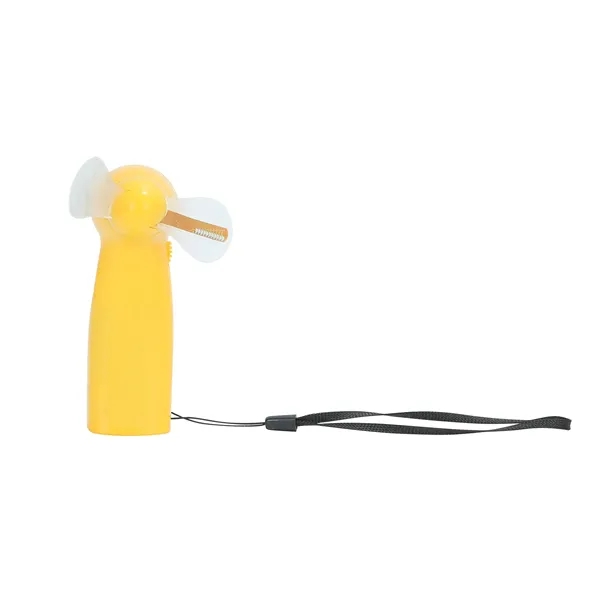 Message Editable Mini Flash Led Fan - Message Editable Mini Flash Led Fan - Image 1 of 3