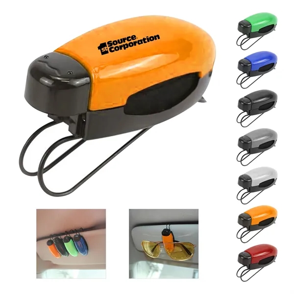 Plastic Sunglasses Visor Clip - Plastic Sunglasses Visor Clip - Image 0 of 11