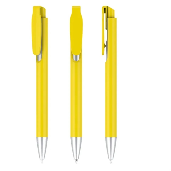 Plastic Retractable Ballpoint Pen - Plastic Retractable Ballpoint Pen - Image 5 of 22