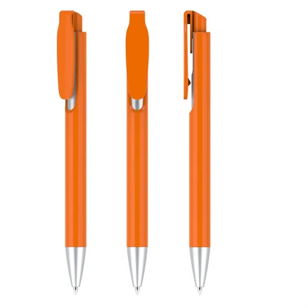 Plastic Retractable Ballpoint Pen - Plastic Retractable Ballpoint Pen - Image 6 of 22