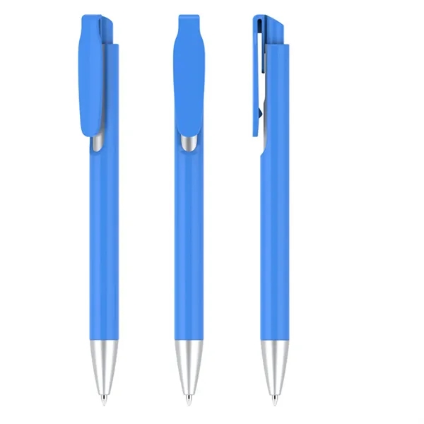 Plastic Retractable Ballpoint Pen - Plastic Retractable Ballpoint Pen - Image 8 of 22