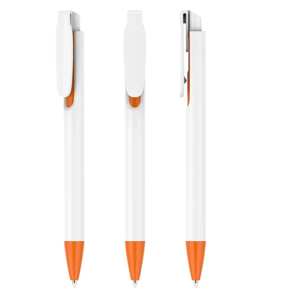 Plastic Retractable Ballpoint Pen - Plastic Retractable Ballpoint Pen - Image 9 of 22