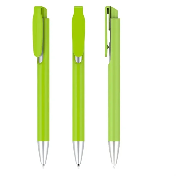 Plastic Retractable Ballpoint Pen - Plastic Retractable Ballpoint Pen - Image 11 of 22