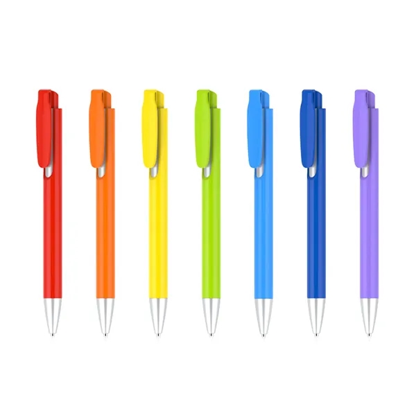 Plastic Retractable Ballpoint Pen - Plastic Retractable Ballpoint Pen - Image 15 of 22