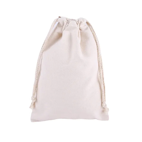 Cotton Fiber Drawstring Organizer Bag - Cotton Fiber Drawstring Organizer Bag - Image 1 of 3