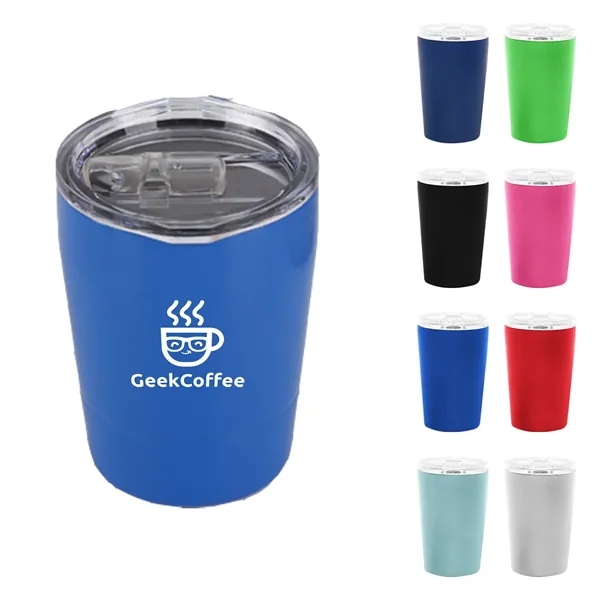 8oz. Stainless Steel Vacuum Coffee Cup - 8oz. Stainless Steel Vacuum Coffee Cup - Image 0 of 10