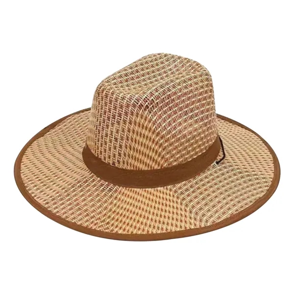 Straw Cowboy Hat With Customizable Band - Straw Cowboy Hat With Customizable Band - Image 7 of 9
