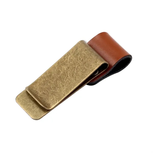 Metal Leather Notebook/Money Clip - Metal Leather Notebook/Money Clip - Image 3 of 3